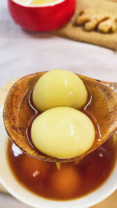 Glutinous Rice Balls in Ginger Syrup