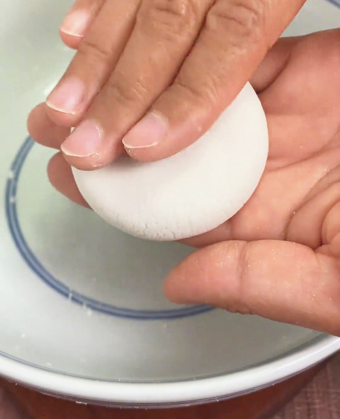 Seal and smooth the edges