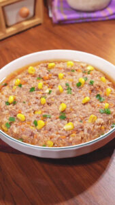 steam minced pork with lotus root