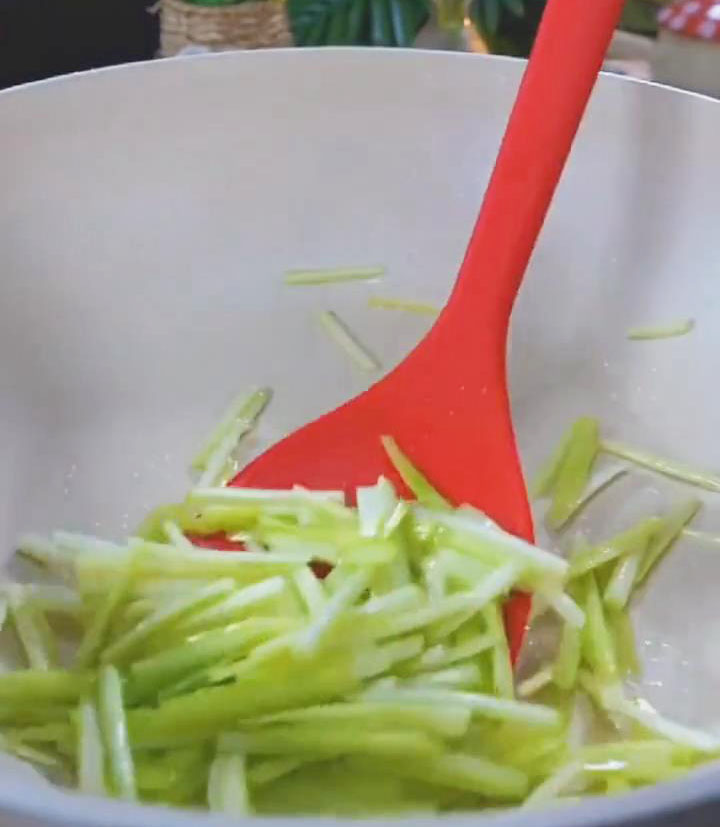 stir-fry until just cooked