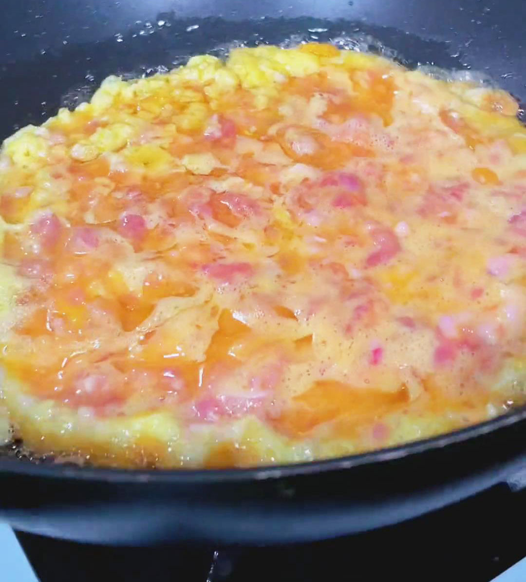 swirl the pan to ensure even heating