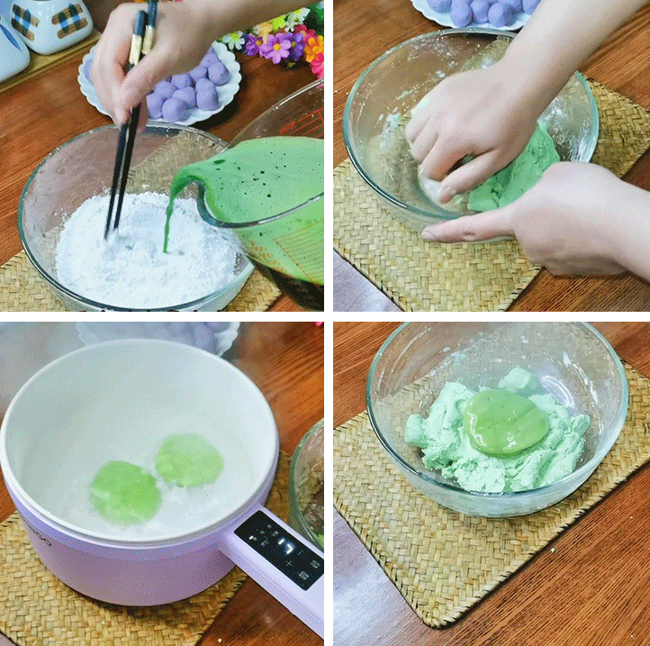 Prepare the Tang Yuan Dough
