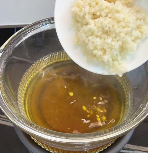 add the crushed water chestnuts