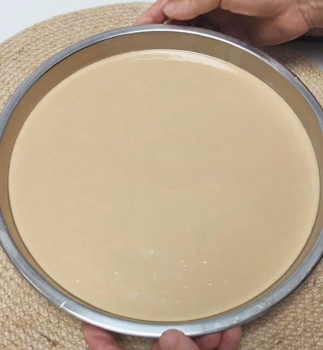 rise a second time until it is about 80-90% full