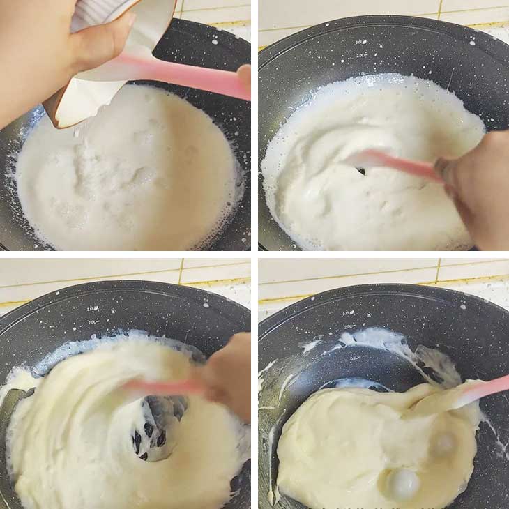 Add the Cornstarch Mixture and cook