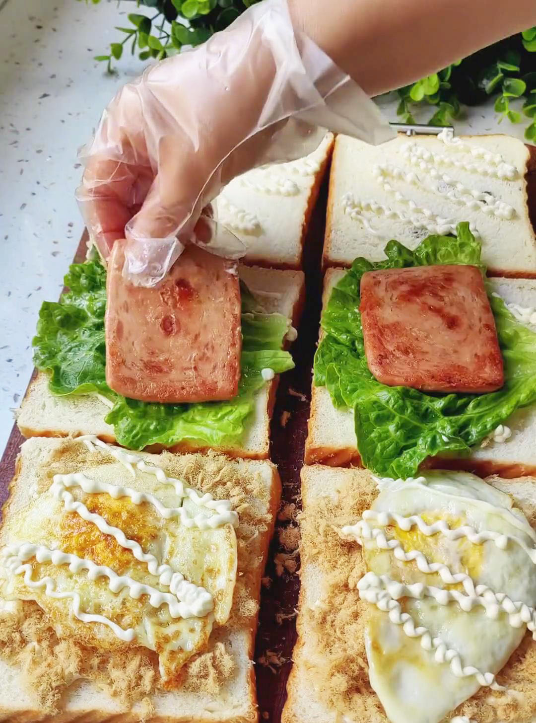 Assemble the Sandwiches