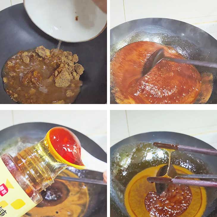 Make the Sugar Syrup