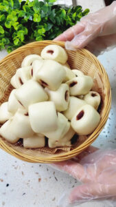 Mini Red Bean Buns