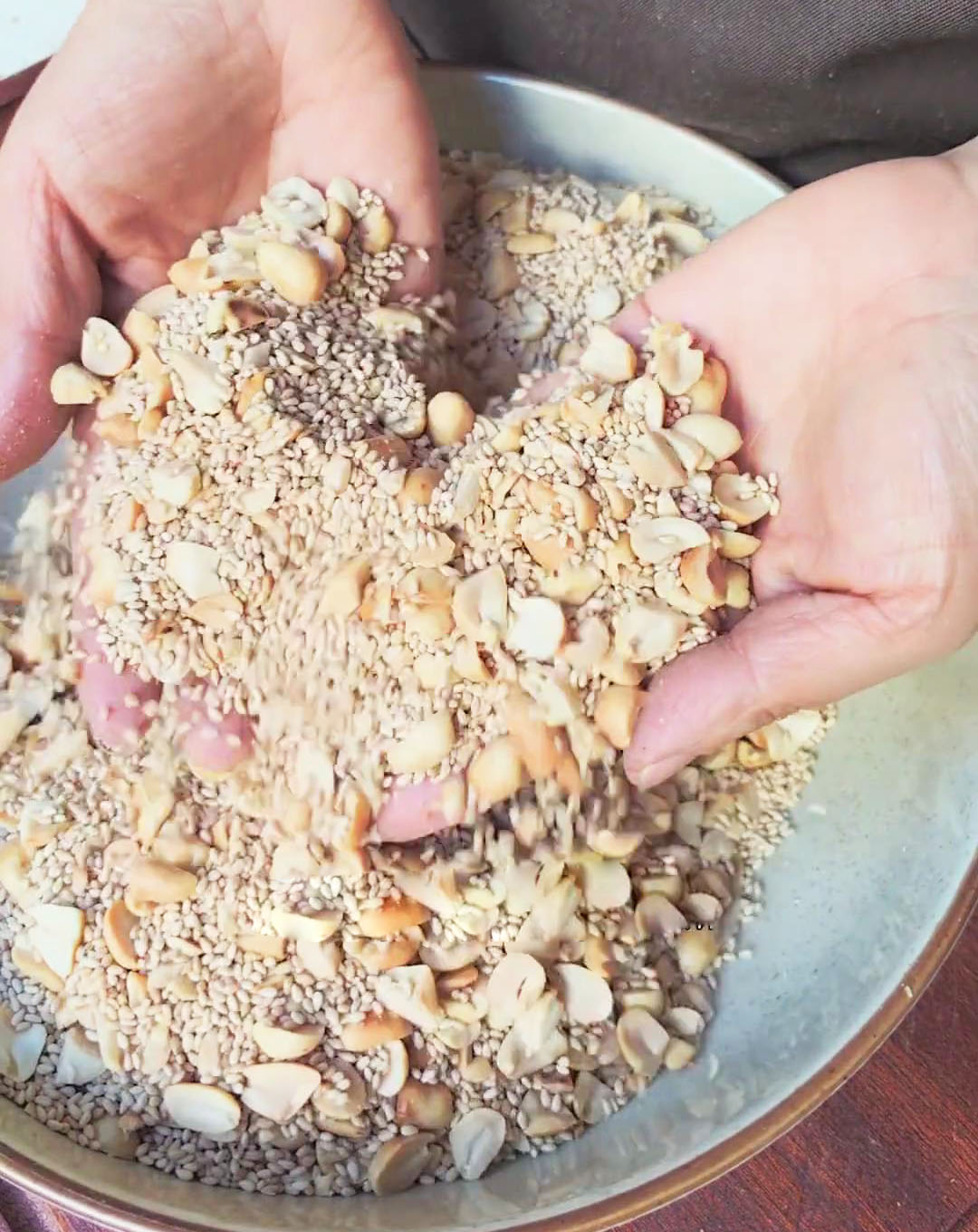 Prepare the Sesame Seeds