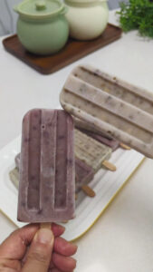 Red Bean and Mung Bean Popsicles 2