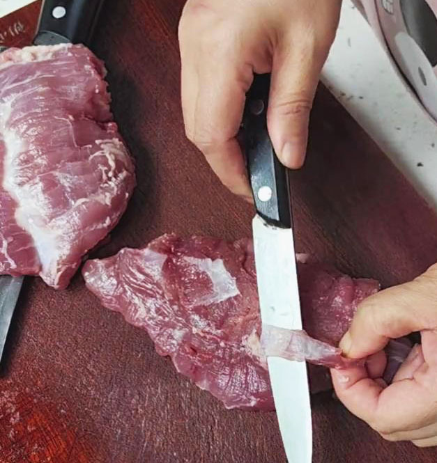 Remove the membranes