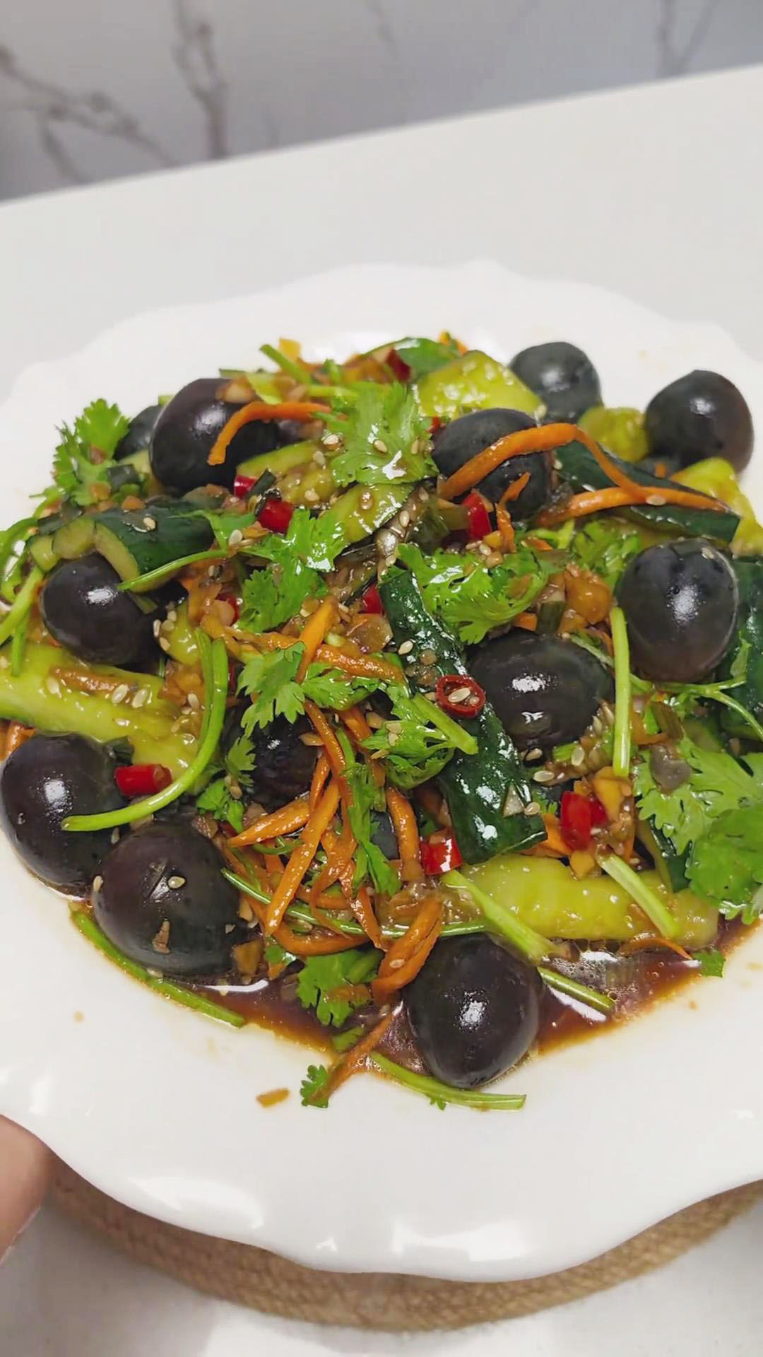 Century Egg Salad Century Egg Salad