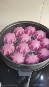 Purple Sweet Potato Buns (4)