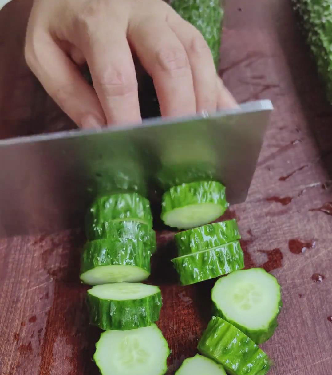 Slice the Cucumbers