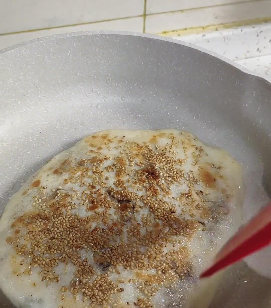 increase the heat slightly to crisp up the outside