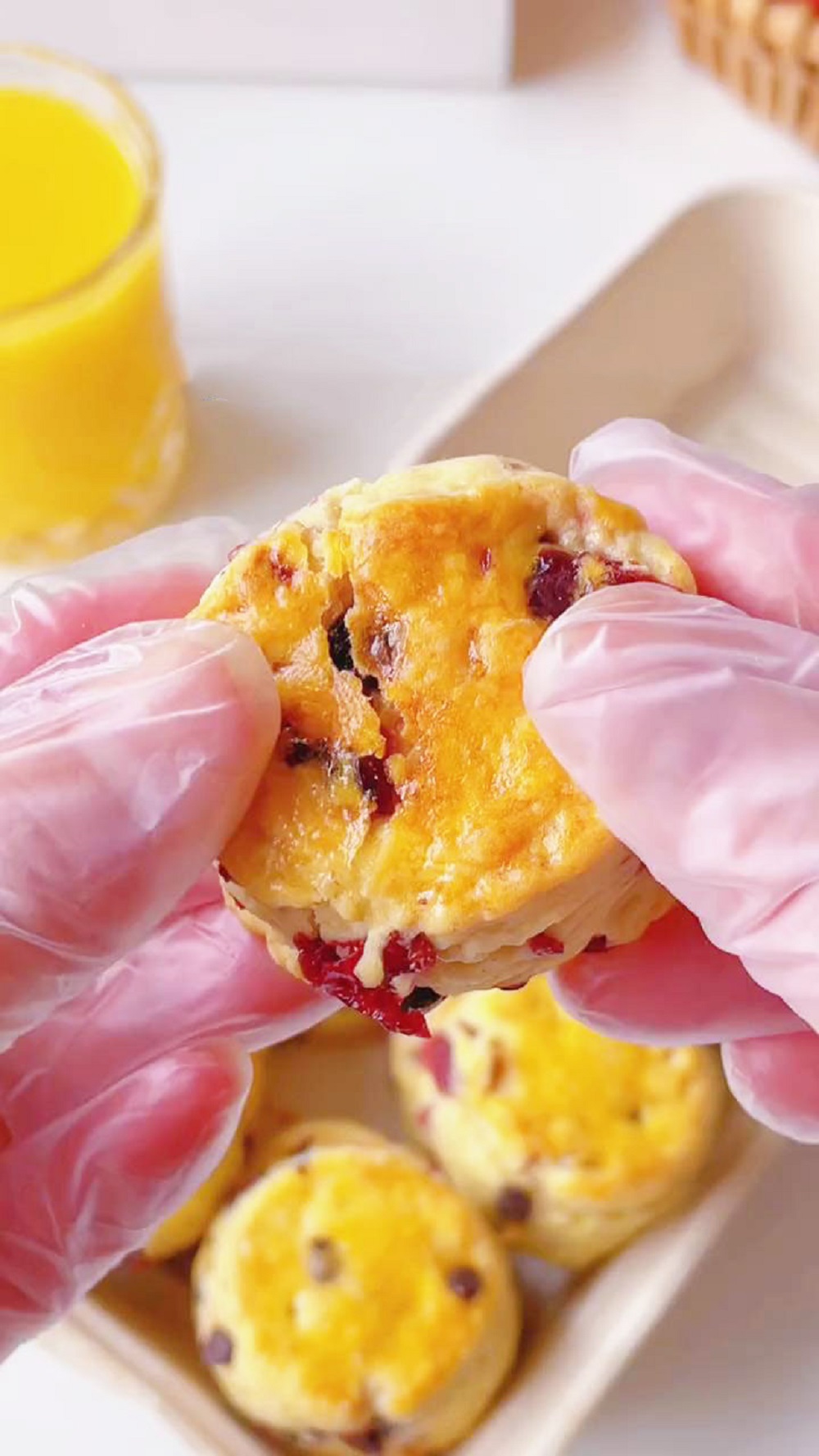 Cranberry Chocolate Chip Scones (4)