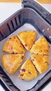 Cranberry Scones in the Air Fryer (2)