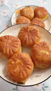 Pan Fried Beef Buns (3)