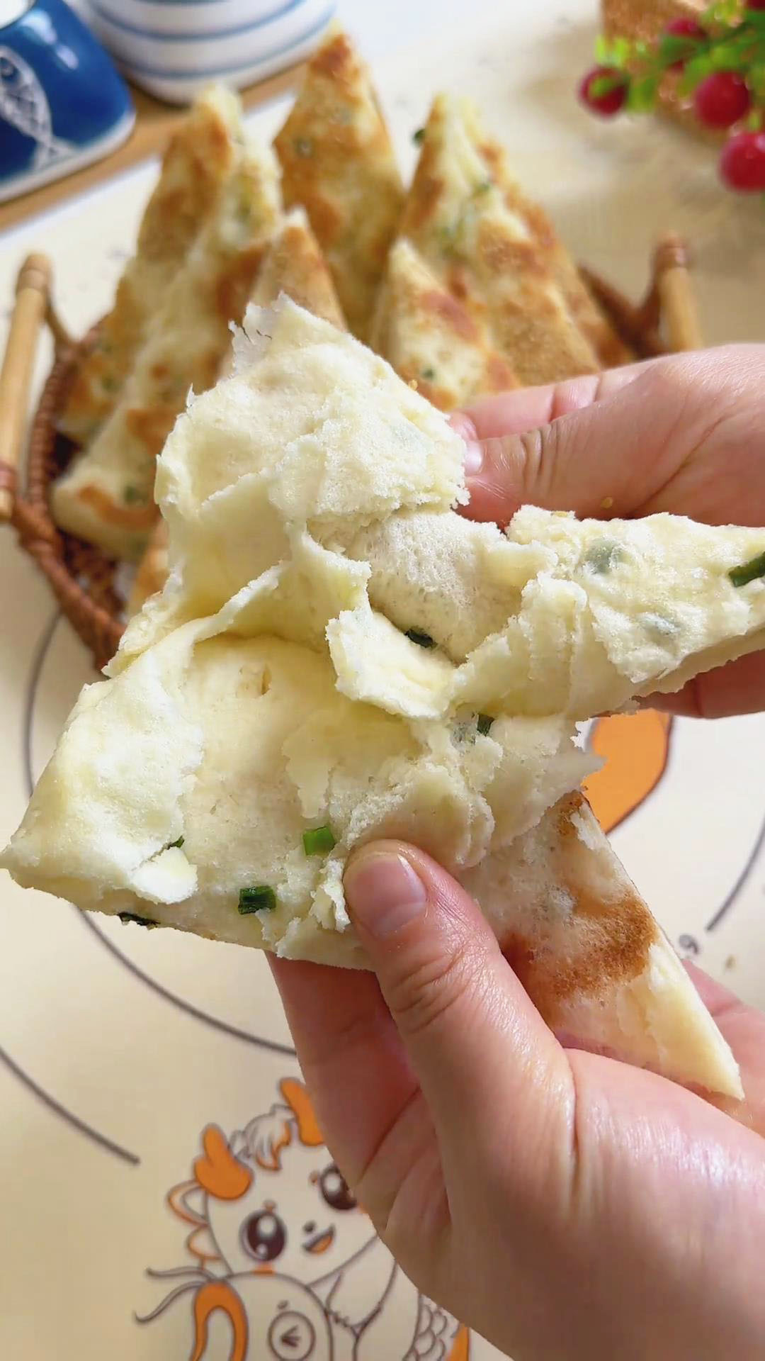 Yeasted Scallion Pancakes (3)