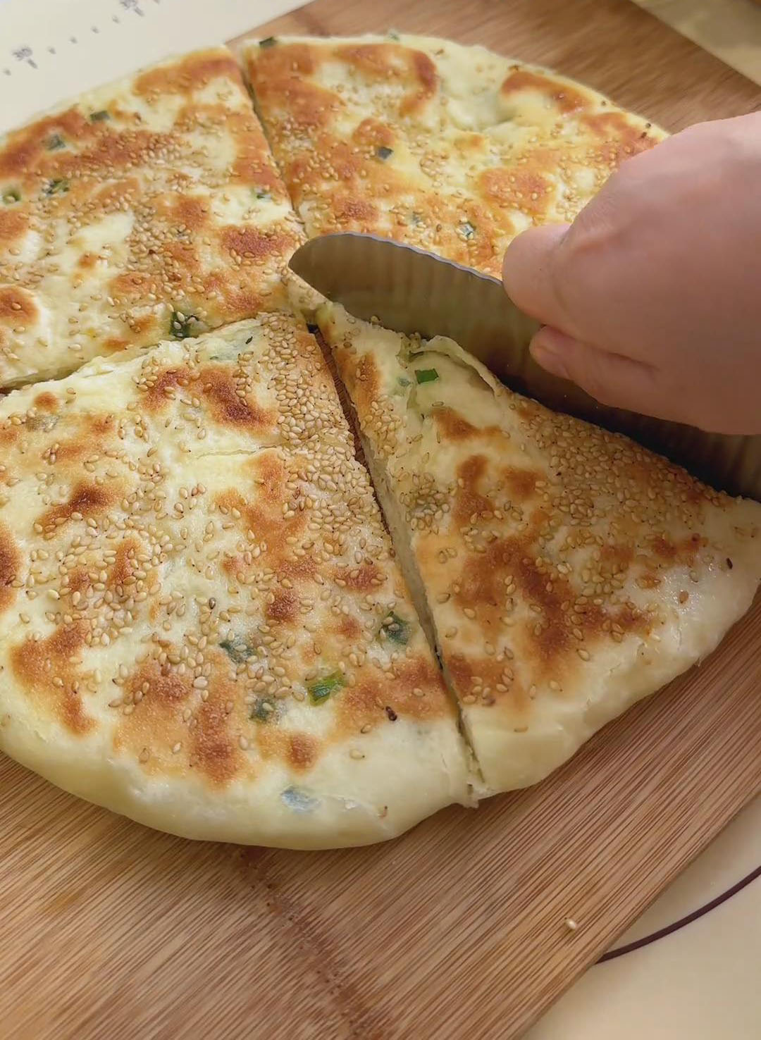 Yeasted Scallion Pancakes (4) Yeasted Scallion Pancakes (4)