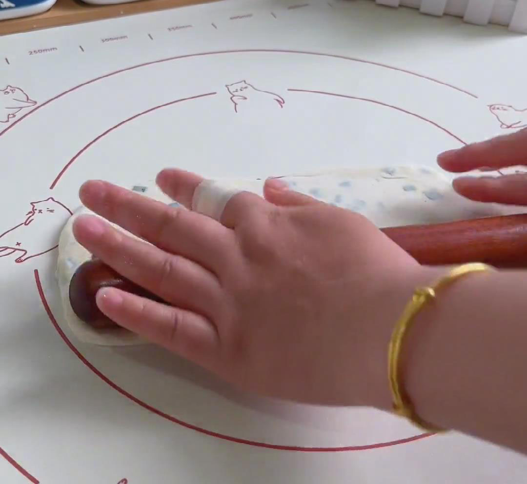 flatten it into a rectangular pancake2