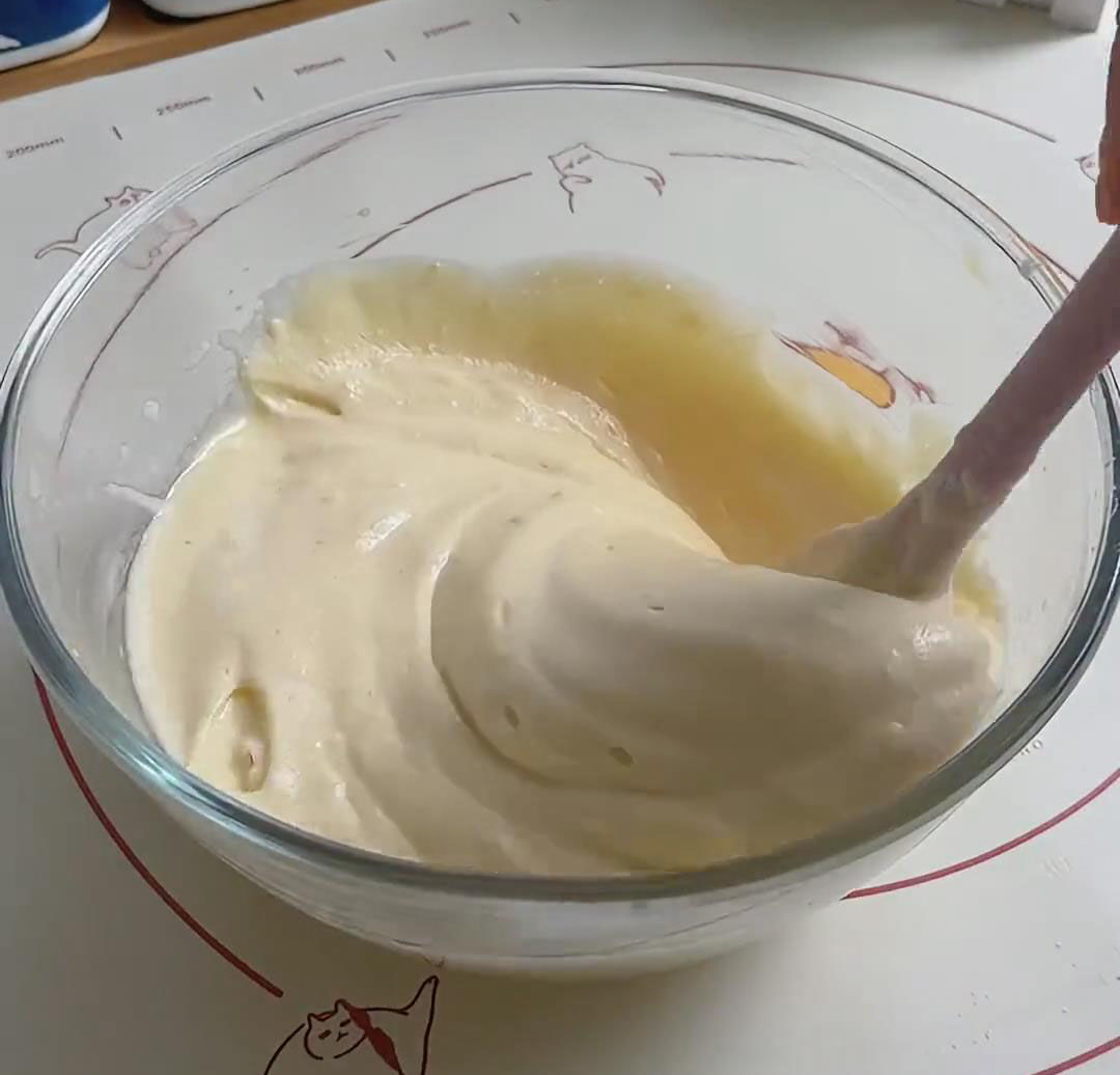 fold it in with the spatula