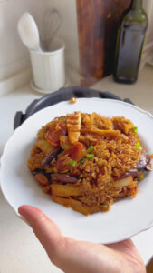 Chinese Sausage Rice in a Rice Cooker (3)