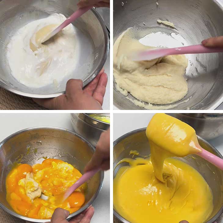 Add Milk and Egg Yolks