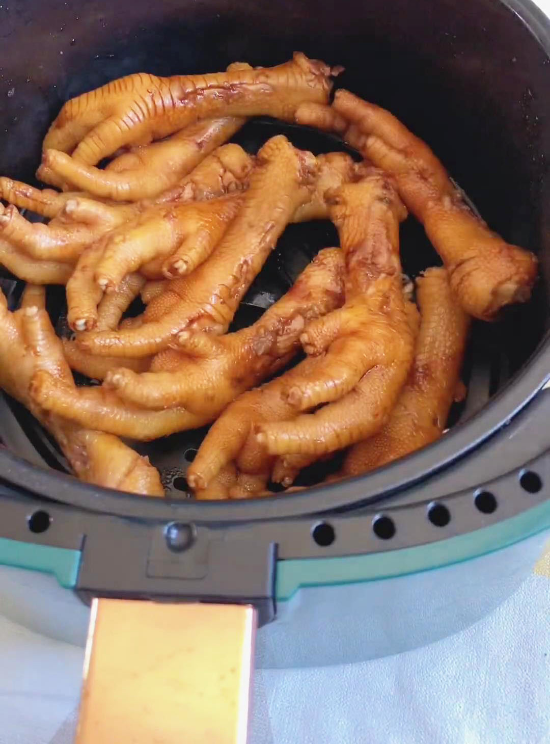 Air Frying to Achieve Tiger Skin Air Frying to Achieve Tiger Skin