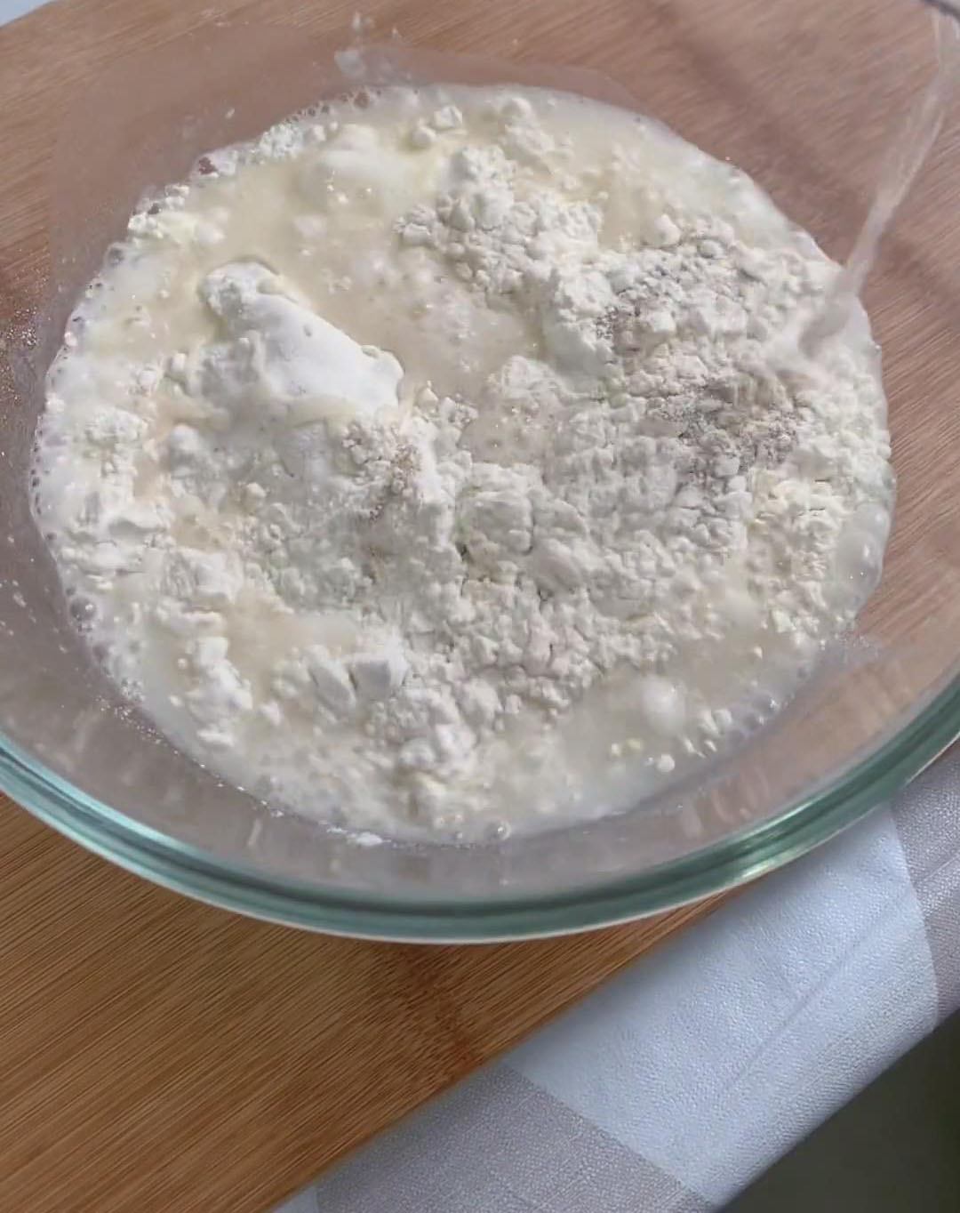 Make the dough and rest