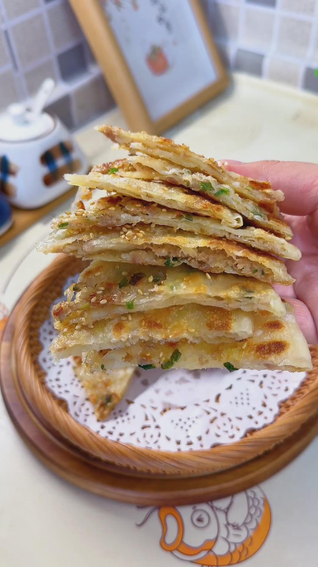 Scallion Pancakes with Beef (3)