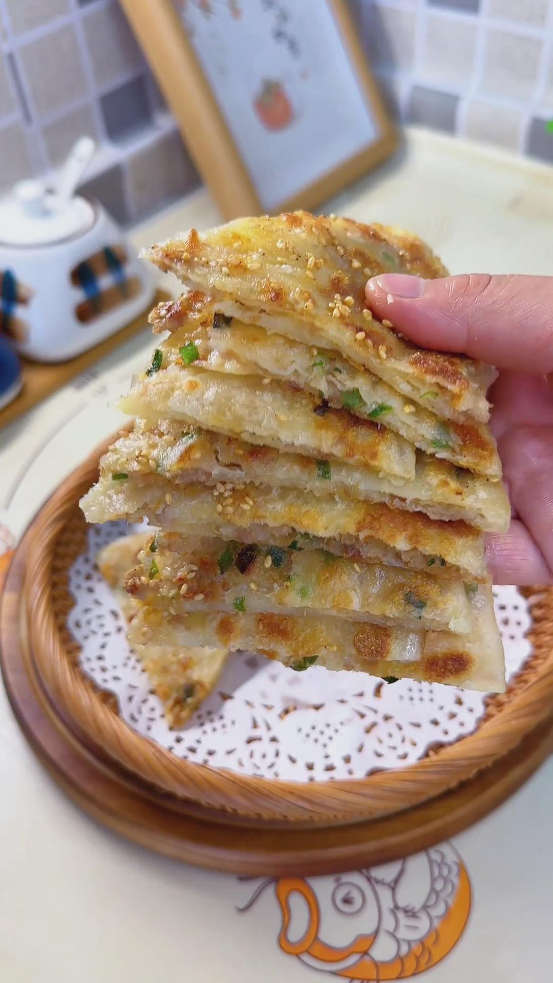 Scallion Pancakes with Beef (4)