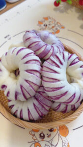 purple sweet potato rolls (3)