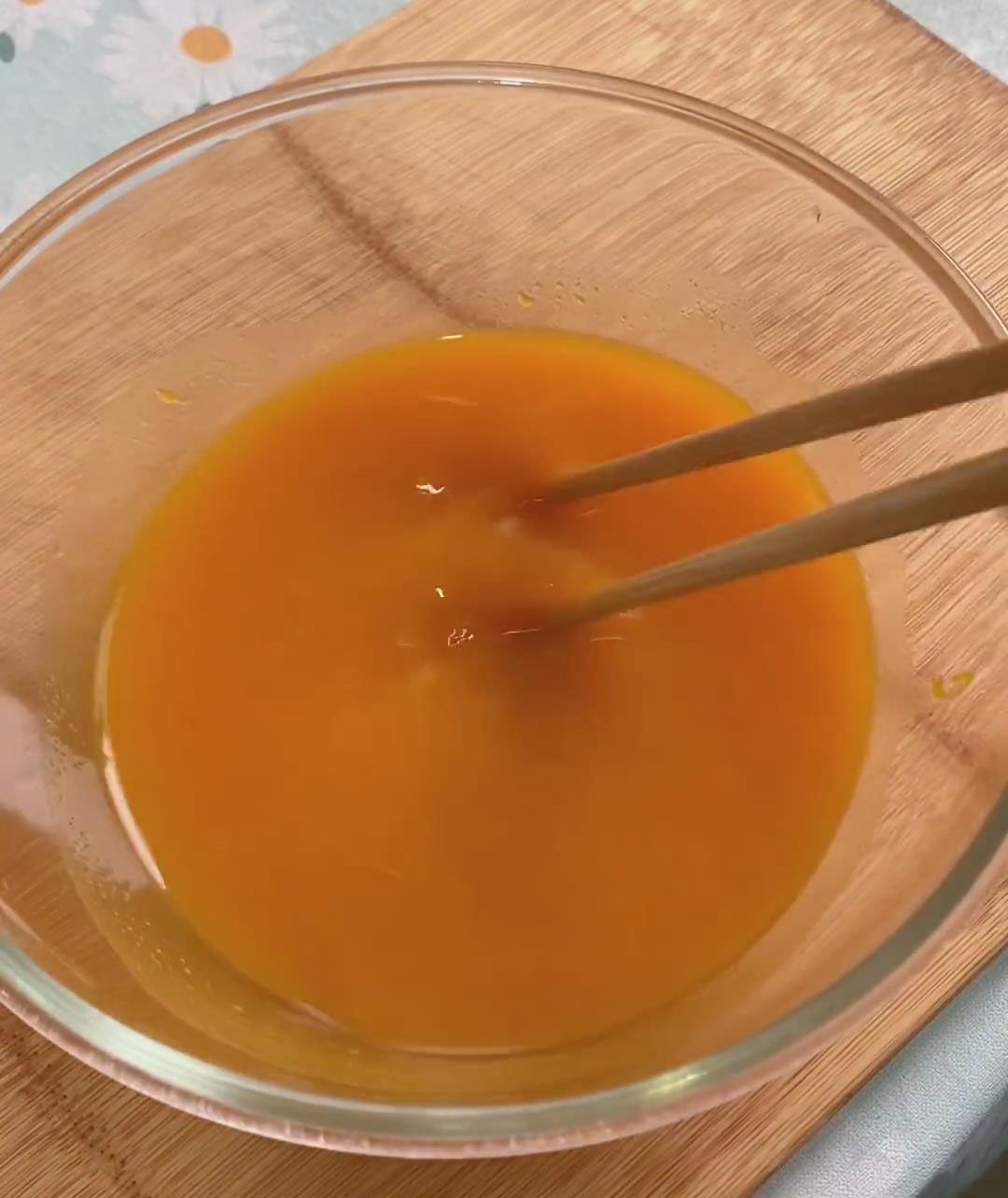 Whisk until the sugar is dissolved and the mixture is smooth