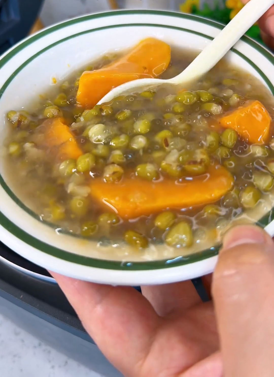 Green Bean Sweet Potato Soup (3) Green Bean Sweet Potato Soup (3)