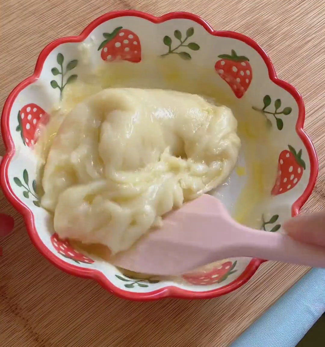 Mix thoroughly until the butter is fully absorbed