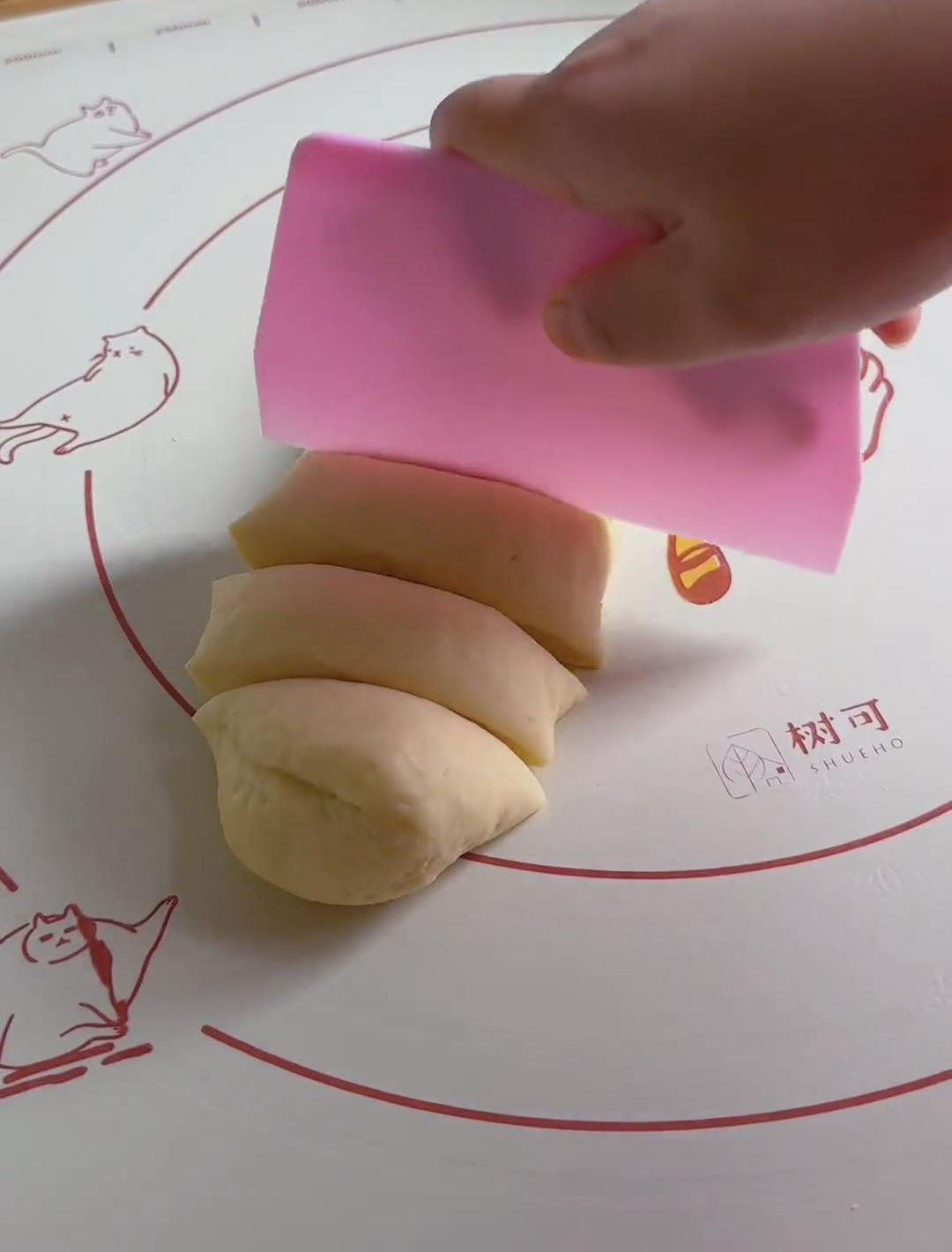 divide evenly into 8 portions divide evenly into 8 portions