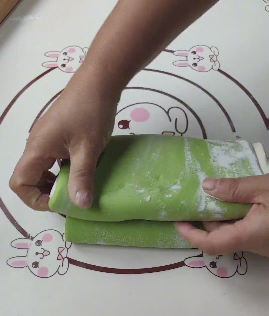 fold it over once more to one side fold it over once more to one side