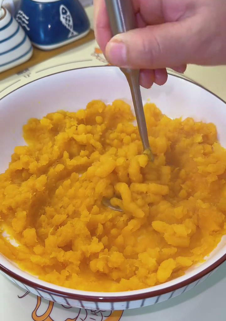 mash immediately while hot