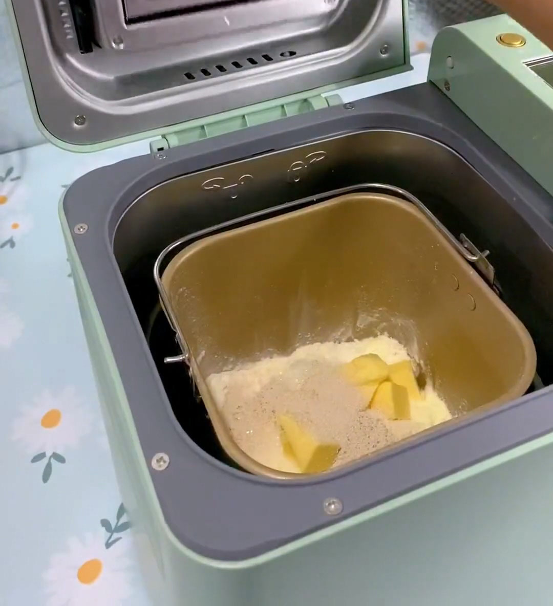 Add Ingredients to the Bread Machine