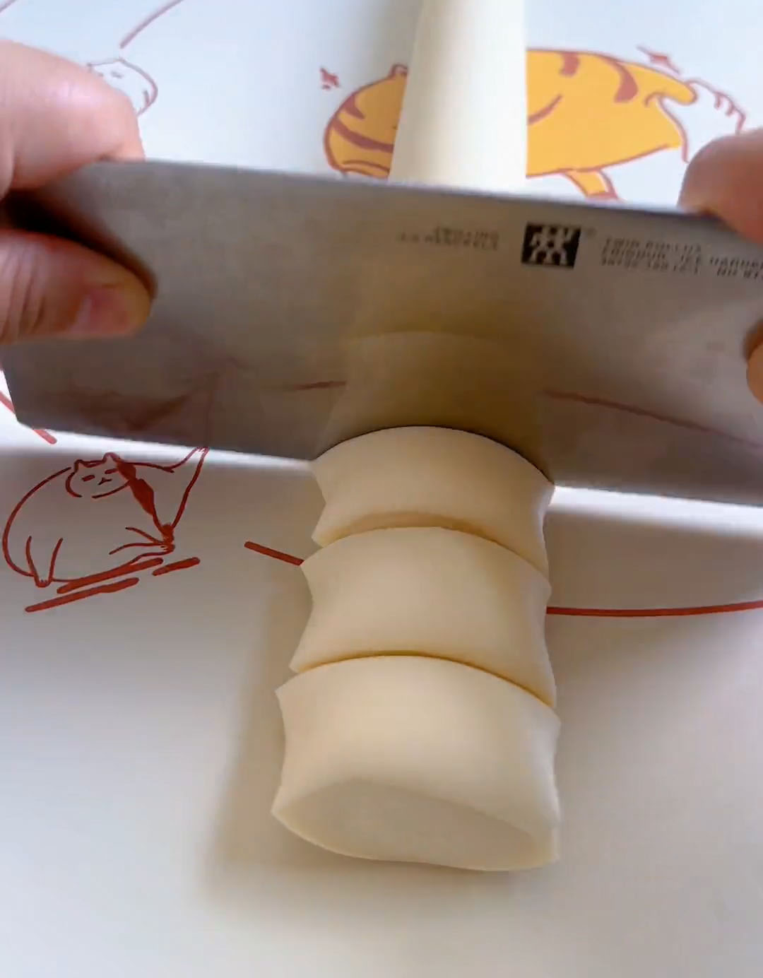 Cut into equal portions