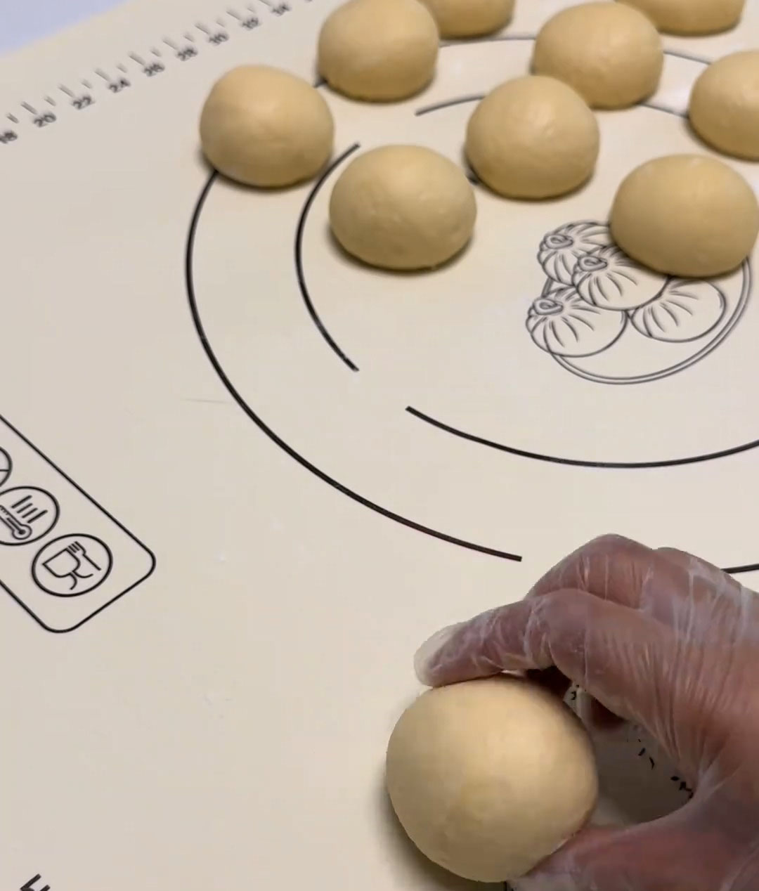 Roll each portion into a smooth ball2 Roll each portion into a smooth ball2