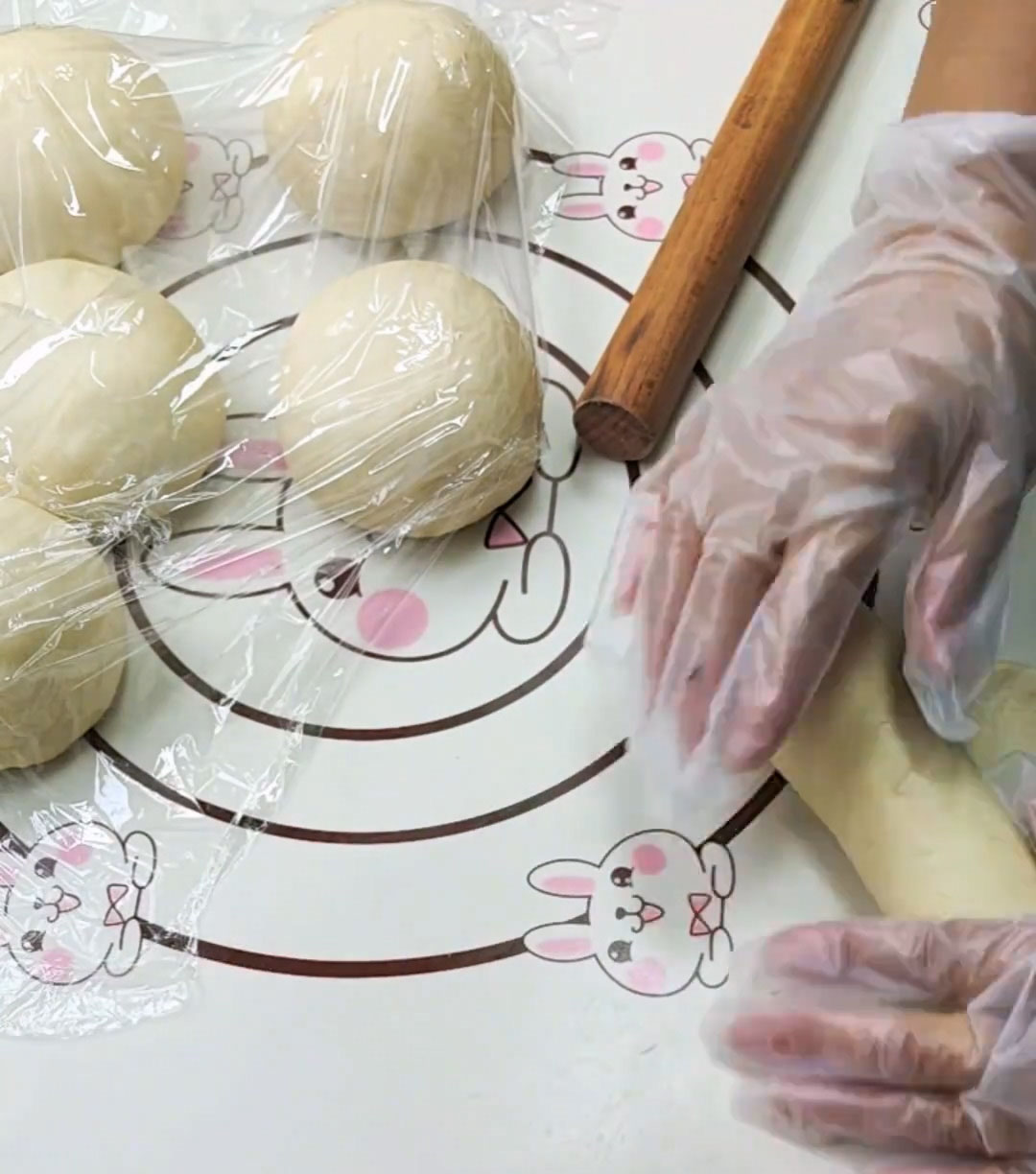 Roll up from one end into a log shape