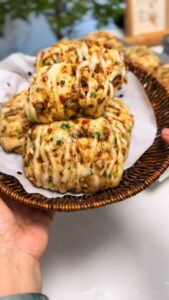 Spicy Pork Scallion Buns (1)