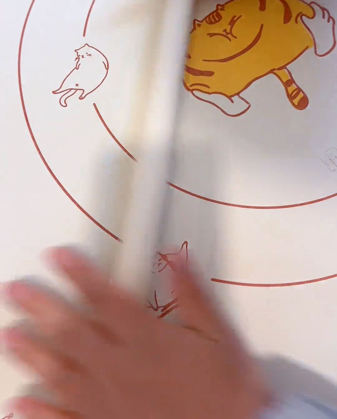 Take one portion and roll it into a strip about 20 cm long Take one portion and roll it into a strip about 20 cm long