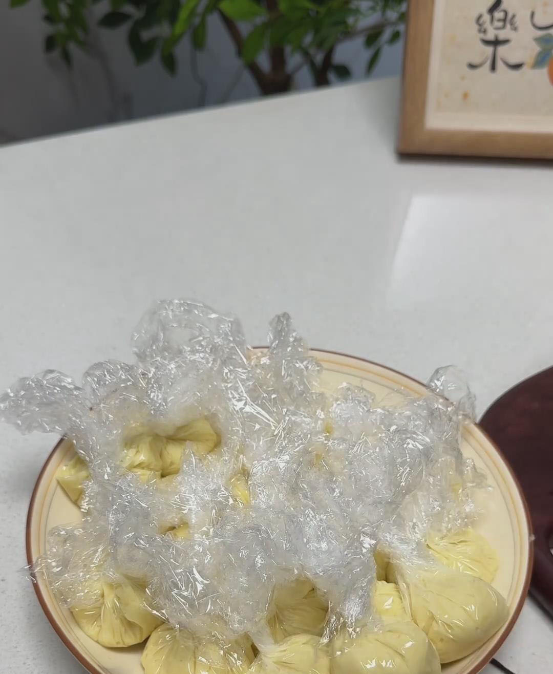 Wrap each portion tightly in plastic wrap