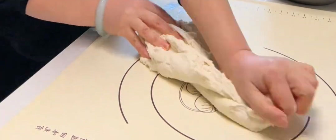 knead repeatedly until smooth and no longer sticky