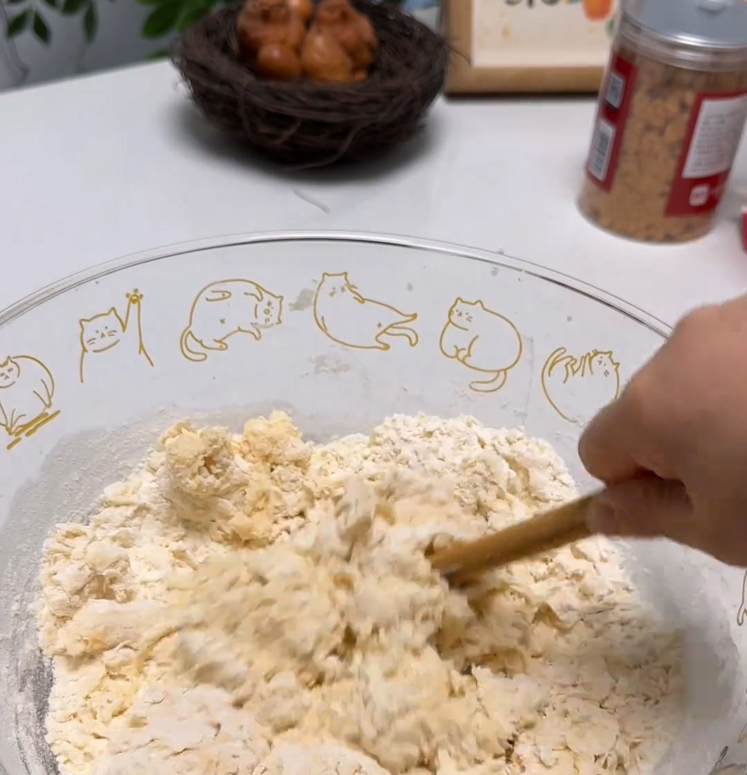 mix until a shaggy dough forms and no dry flour remains mix until a shaggy dough forms and no dry flour remains