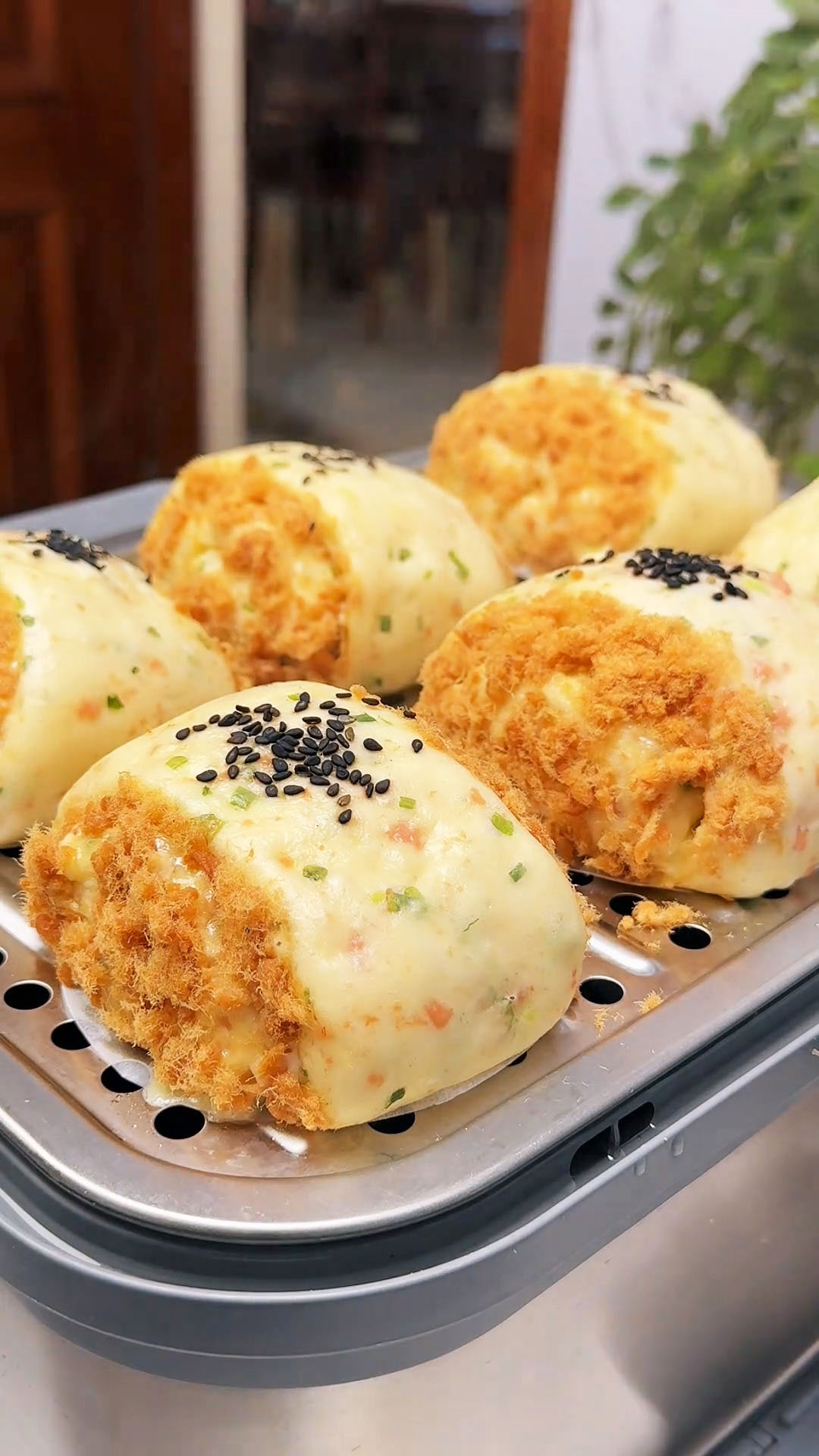 pork floss scallion buns (1) pork floss scallion buns (1)