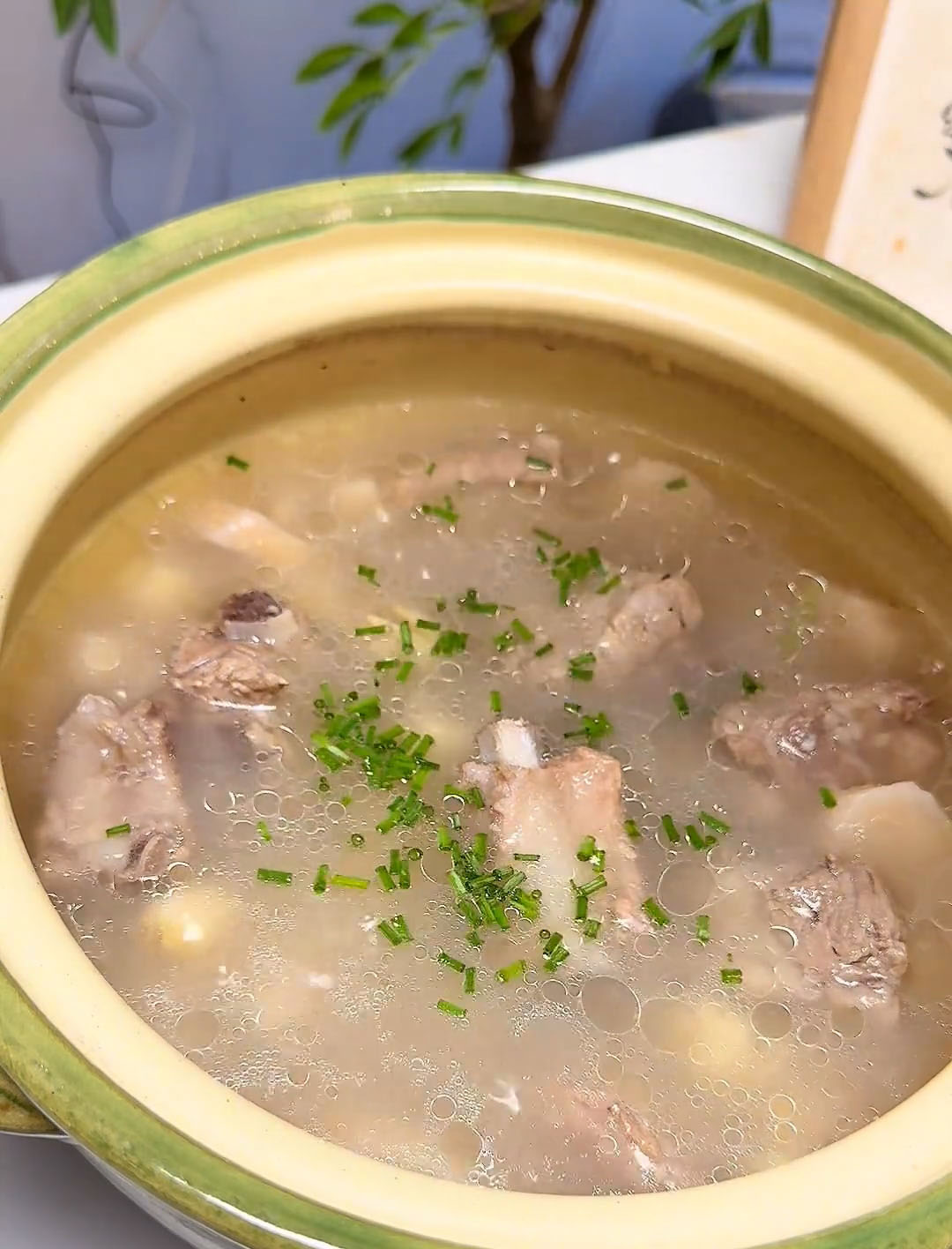 season the soup with salt